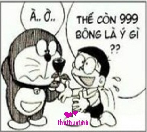 [Truyện] Doremon chế: Ý nghĩa 999 bông hồng